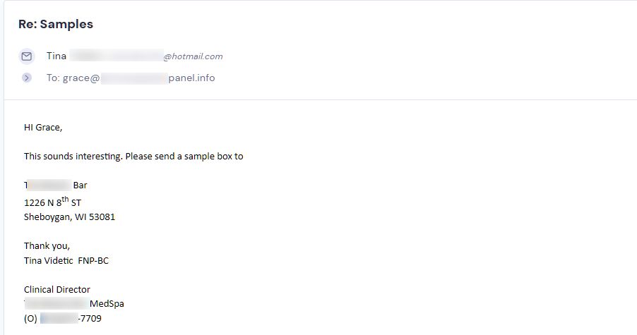 Retailer reply from Strong Coffee Company