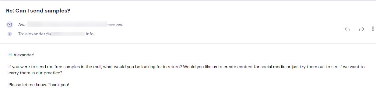 Retailer reply from Strong Coffee Company